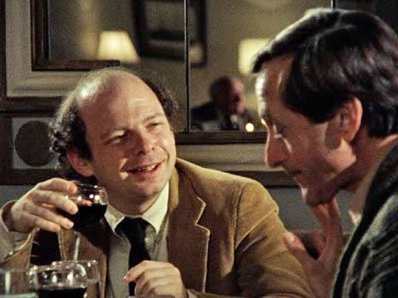 Still scene of Wally and Andre conversing