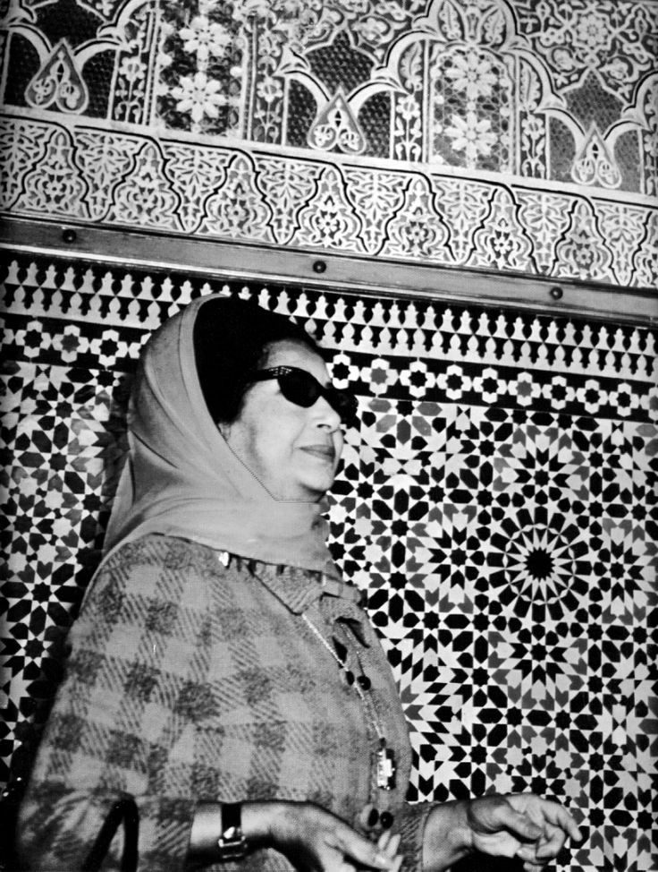 Photograph of Um Kulthum
